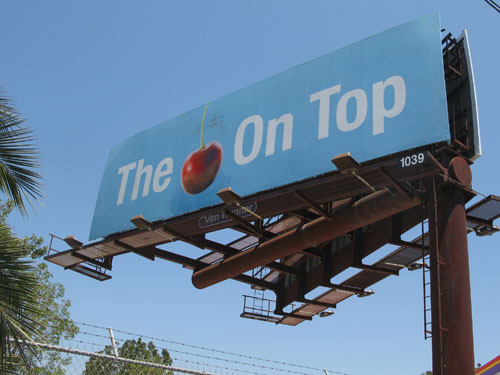 The Cherry on Top billboard_Audrey Roger